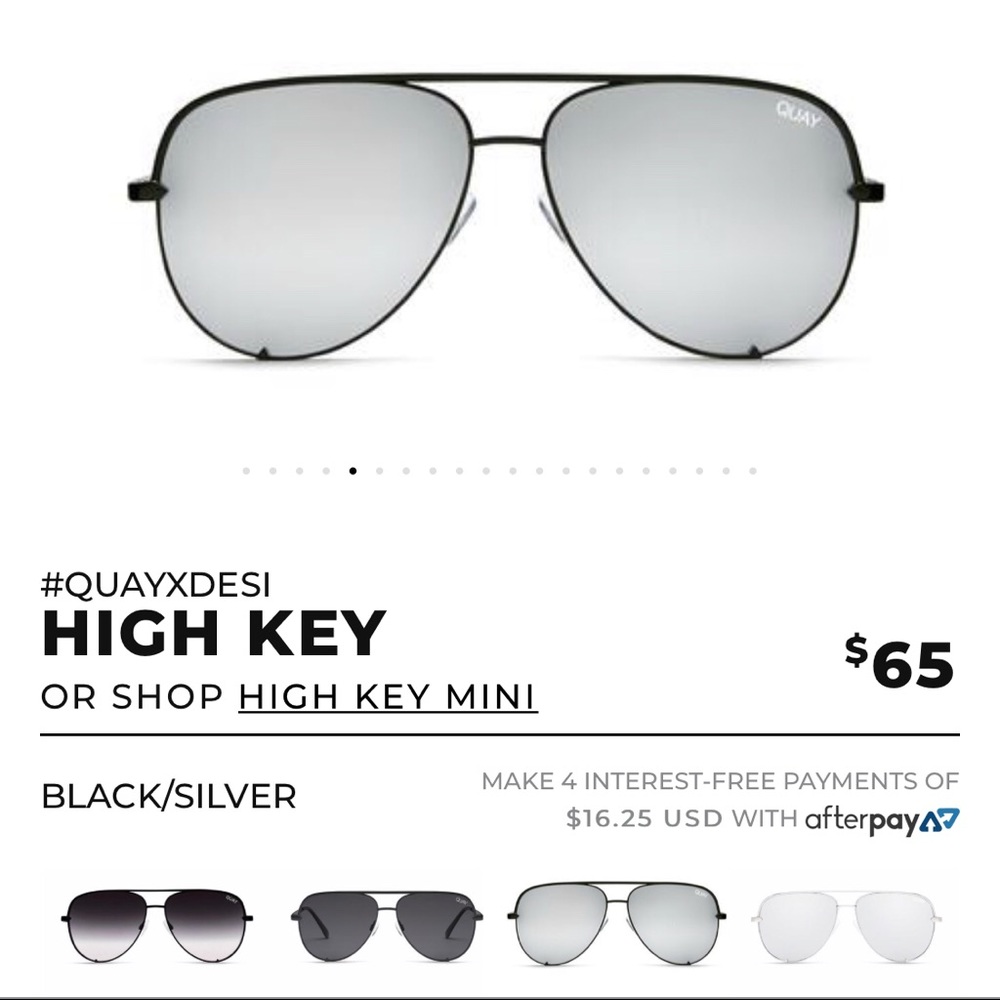 Quay Sunglasses x Desi Perkins